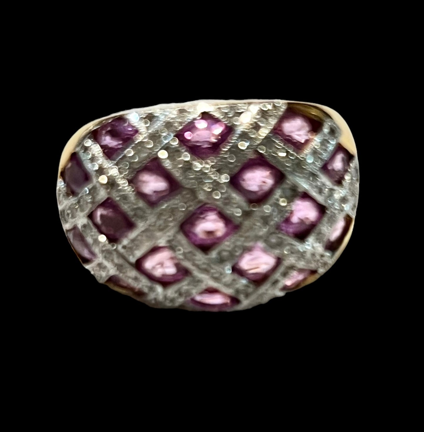 Earring Diamonds sapphire pink 5 cart total 18k gold vintage
4 carat sapphire pink original
1 carat diamonds natural vs f color
18k solid gold
Hand made vintage - diamonds clubs llc